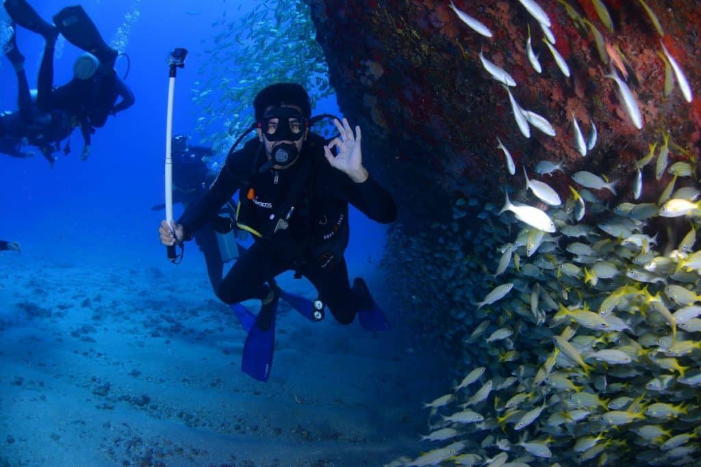 scuba diving Cancun water activities